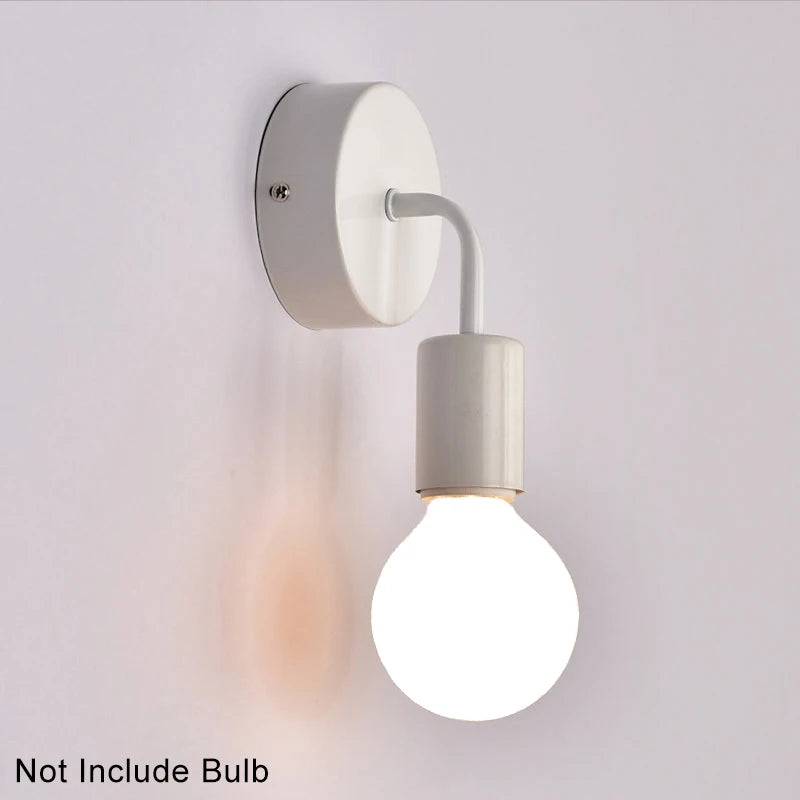 Wall Lamp E27 110V 220V Vintage Sconce Wall Light Fixture Dining Living Room Bedroom Bedside Retro Lamp Industrial Decoration