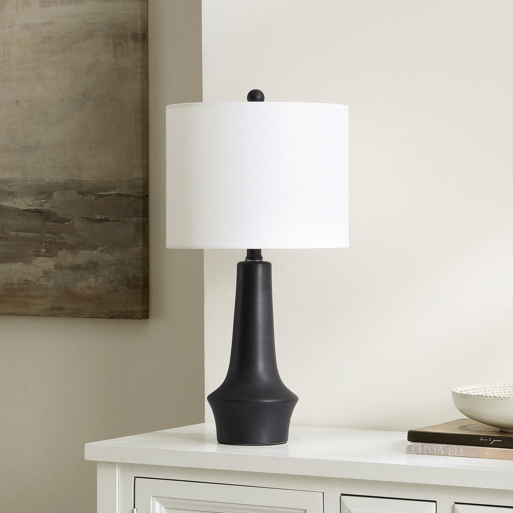 Home Lighting Collection Solyn 22" Modern & Contemporary Table Lamp - 11" W X 11" D X 22" H