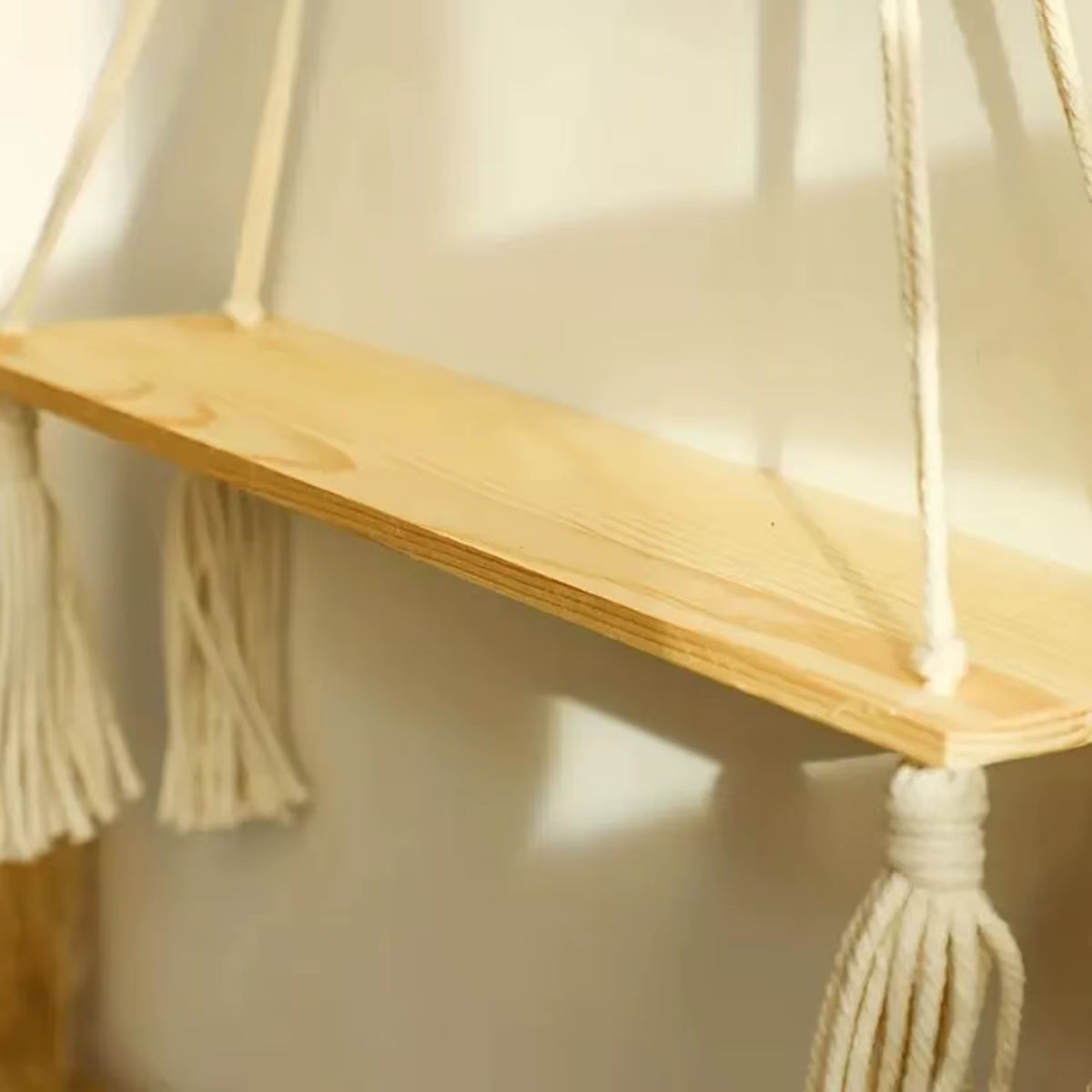 Hanging Boho Shelf Decor
