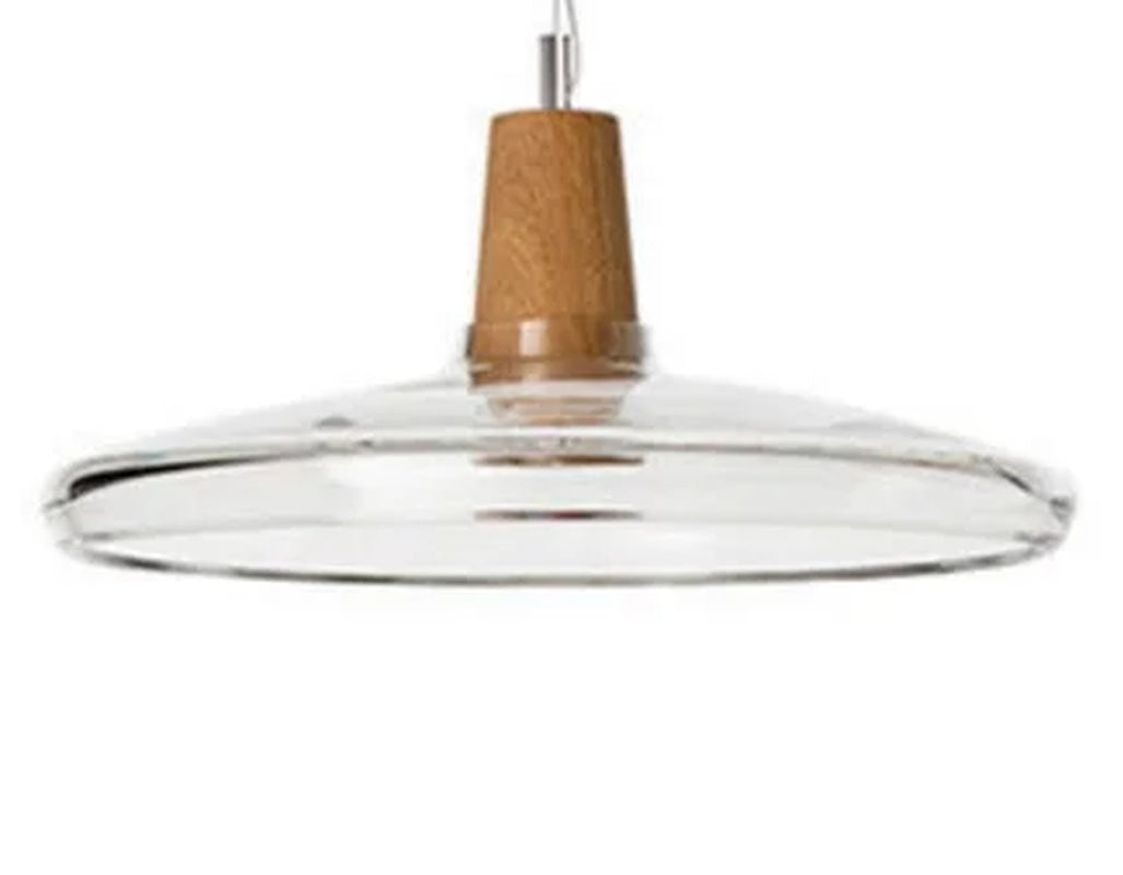 Nordic Glass Pendant Lamp Led Wood Lighting Fixture Aisle Loft Indoor Bar Deco Modern America Retro Vintage Living Bedroom Light