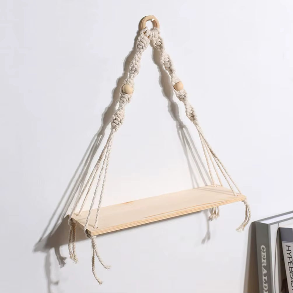 Hanging Boho Shelf Decor